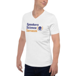 Speakers, Science, Sarcasm V-neck - Image 6
